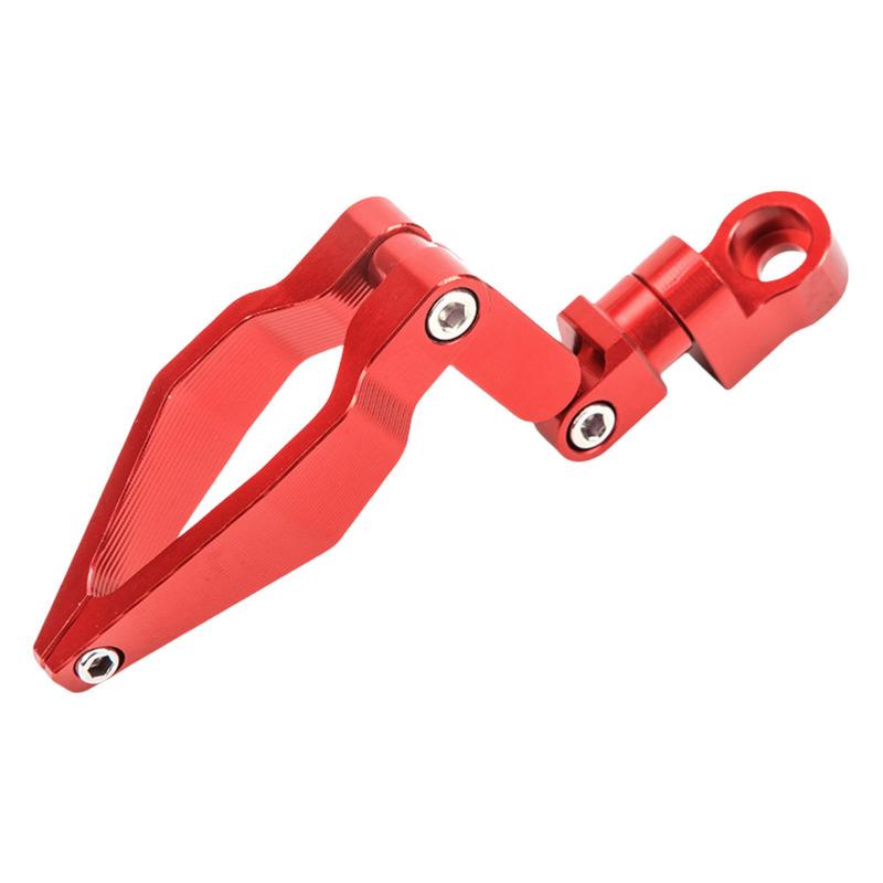 Foldable Brake Line Hose Cable Guide Clamp with Rotation Adjustment for Motorcycle Cable Organization and Secure Fitment