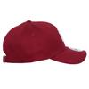 Кепка New Era 9FORTY Кепка MLB Major League Baseball Cap Unisex Logo Brand New York Yankees Essential Maroon Wine Red Free Size 80636012 Мужская Женская