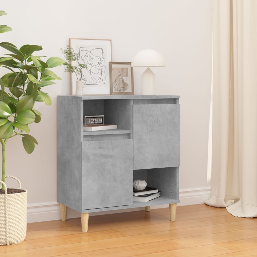 Sideboard Concrete Grey 60 x 35 x 70 cm Particleboard