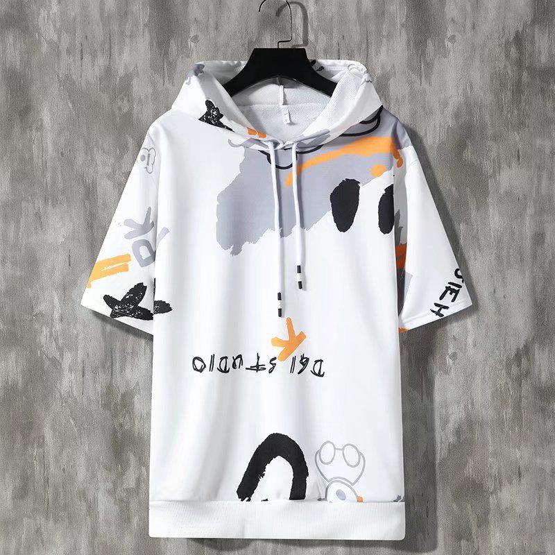 Летний комплект из двух предметов: шорты и рубашка с короткими рукавами для мужчин 2022 года