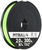 SHIMANO Леска Pitbull 4, 300м, Размер 2.0, Лаймово-зеленый, PL-M74S, Размер 2, Зеленый