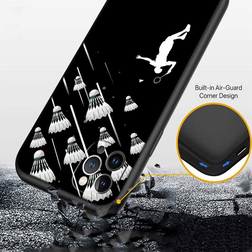 LO13 Badminton Sports Soft Shell Phone Case for Xiaomi Xiaomi Poco M4 M5 M6 M7 X3 X6 X7 F8 Ultra Pro GT NFC