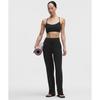 Штаны Lululemon Groove с высокой талией и широкими штанинами *Азиатский крой Чёрный