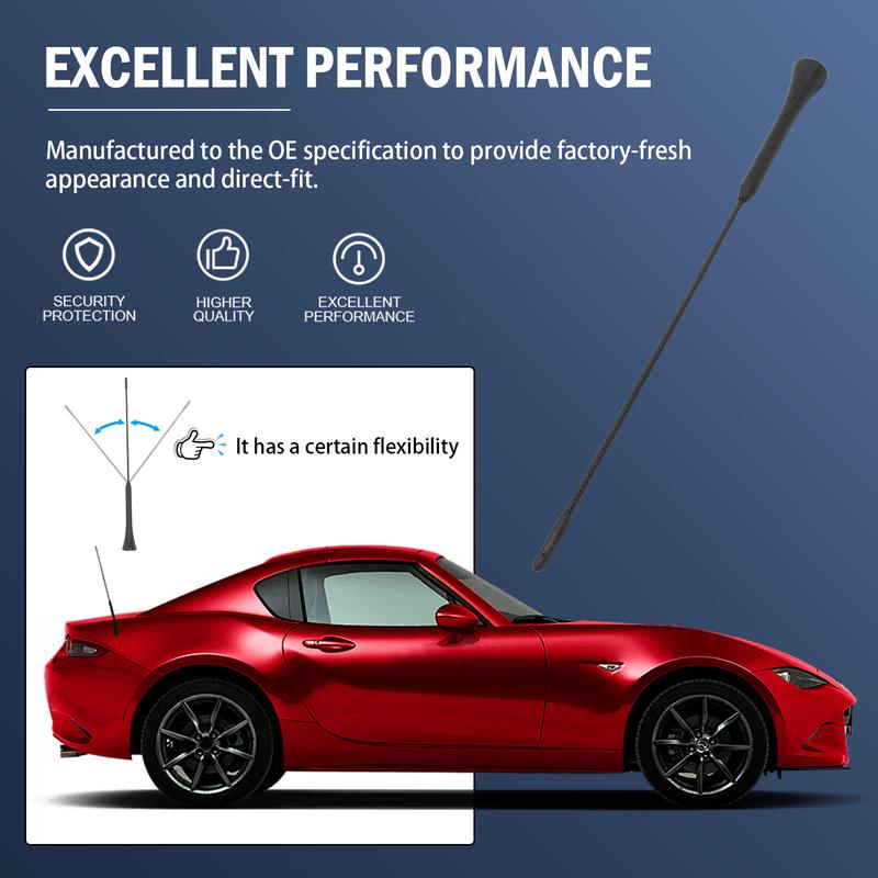 NF4766A30A Car Roof Antenna Rod Radio AM/FM Aerial Compatible with 2006-2015 Mazda MX-5 Miata NF47-66-A30A
