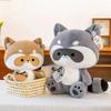 25/30/40cm Stupid and Cute Heart To Heart Raccoon Doll Plush Toy Soft Stuffed Children's Gift