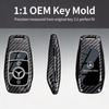 IFJF7 Alloy carbon Car Remote Key Case Cover Shell For Mercedes Benz Maybach E C S GLC Class E200 E400 E63 W213 S550 S560 C260 A200