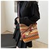 Ethnic Style Tote Bag For Women With Tassel For Daily Use
