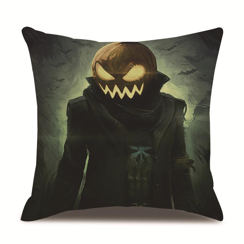 Хэллоуин Льняная Наволочка Наволочка с Принтом