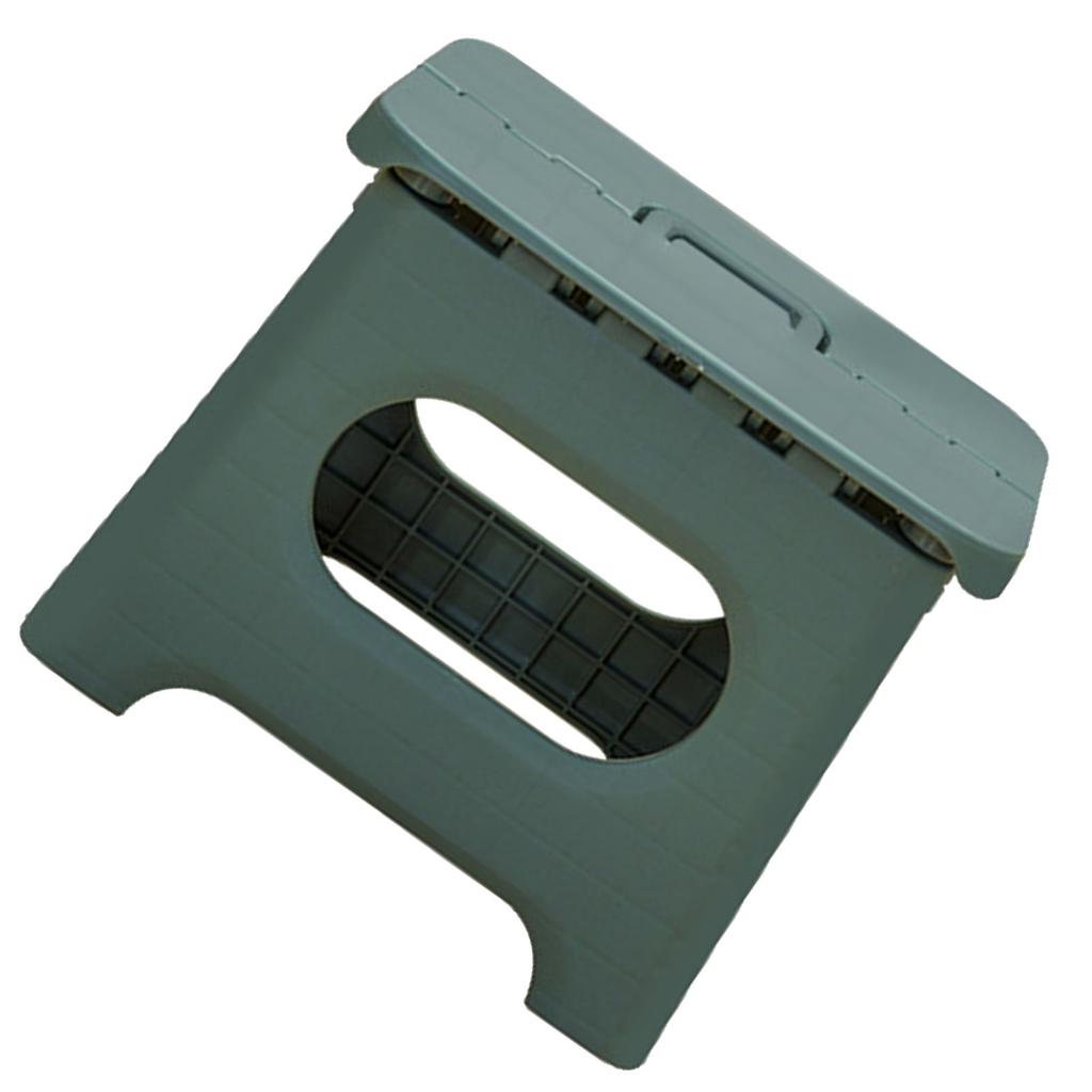 Детский табурет пластиковый портативный складной 100 кг грузоподъемность легкий табурет-лесенка для кемпинга пикника