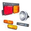 Dowa Truck Tail Light, 24V, Yellow, 1 Piece, DS-0293, Compatible with OEM Part Number 9-82633-104, Replacement Part