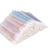 50PCS Disposable Lip Brush Portable Makeup Applicator For Lip Gloss Balm Mask Concealer Eyeshadow With Flocked Tip Hygienic Cosmetic Tool