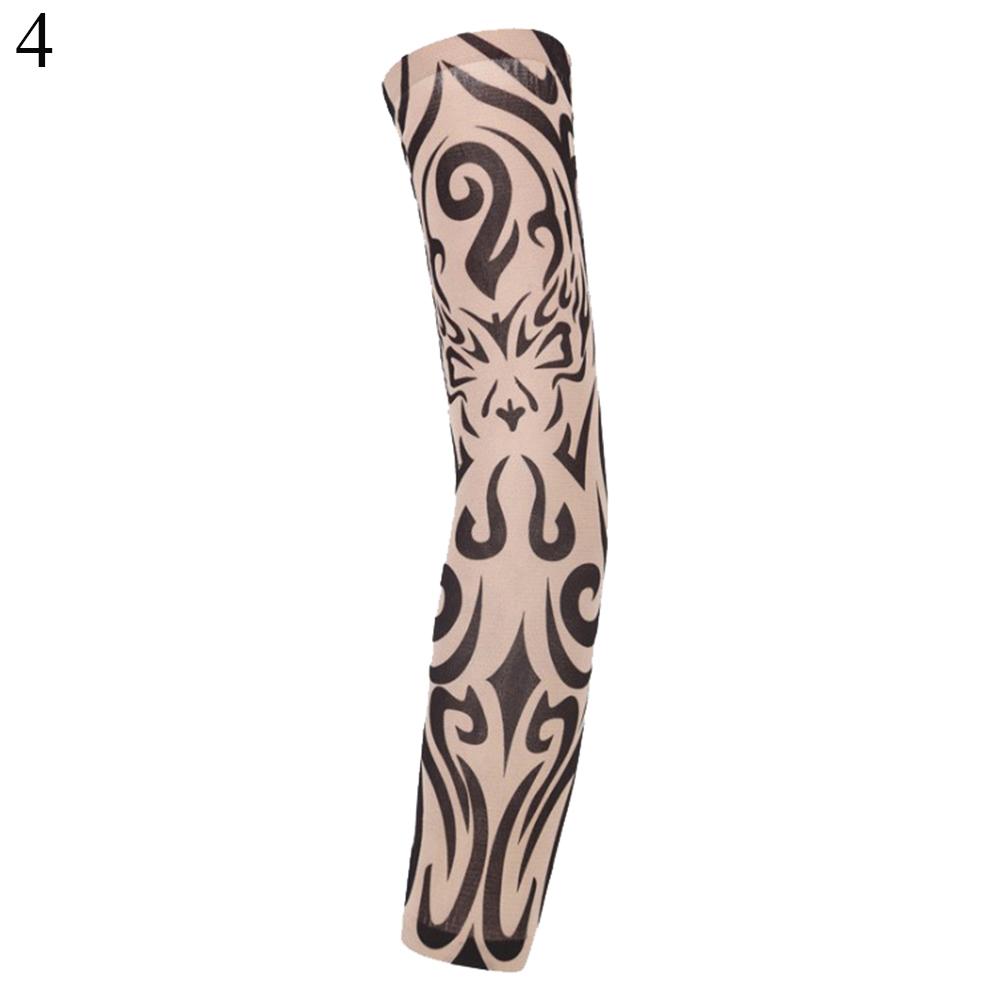 UV Protection Outdoor Sport Sun Protection Tattoo Arm Sleeves Arm Cover Flower Arm Sleeves