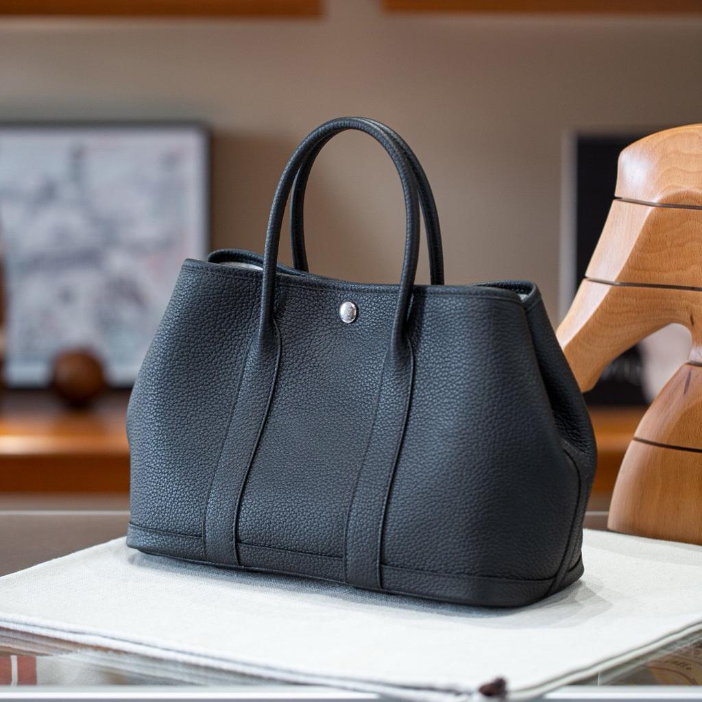Верхний слой N+togo Cowhide Garden Bag 30 Кожаная женская сумка-тоут Большая вместительная сумка для поездок на работу