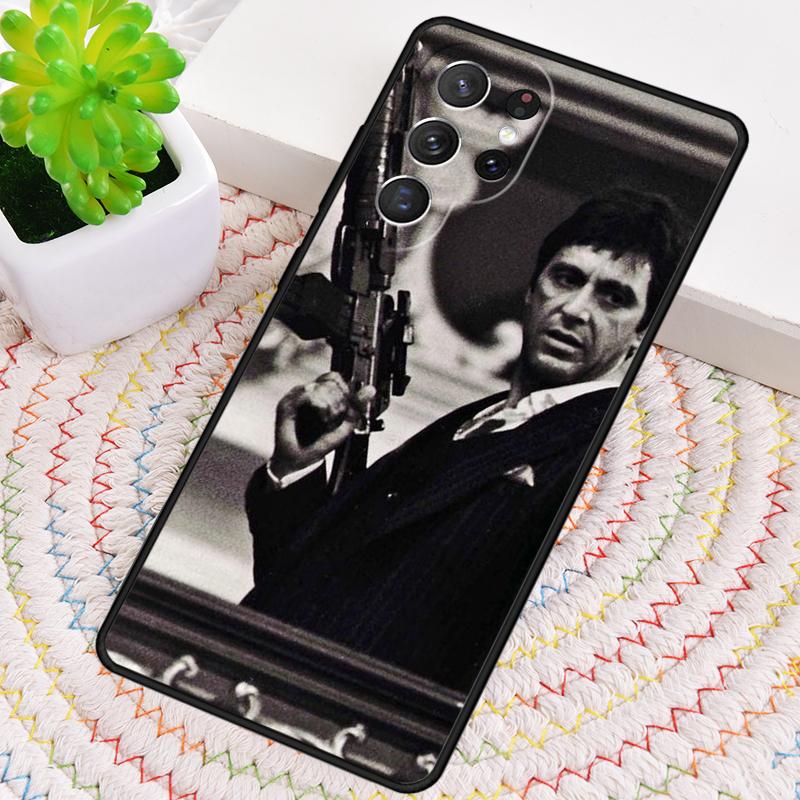Чехол для телефона с принтом Лицо со шрамом Тони Монтана Для Samsung Galaxy note 10 pro S26 S25 S24 S23 S22 Ultra Plus S21 FE S20 Ударопрочный чехол