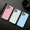S-полоски Color-Blocking Арт P-узор Чехол для телефона Для iPhone 17pro,16,15,14,13,12,11 Plus,Pro Max,XS,Мягкий силиконовый Черный чехол