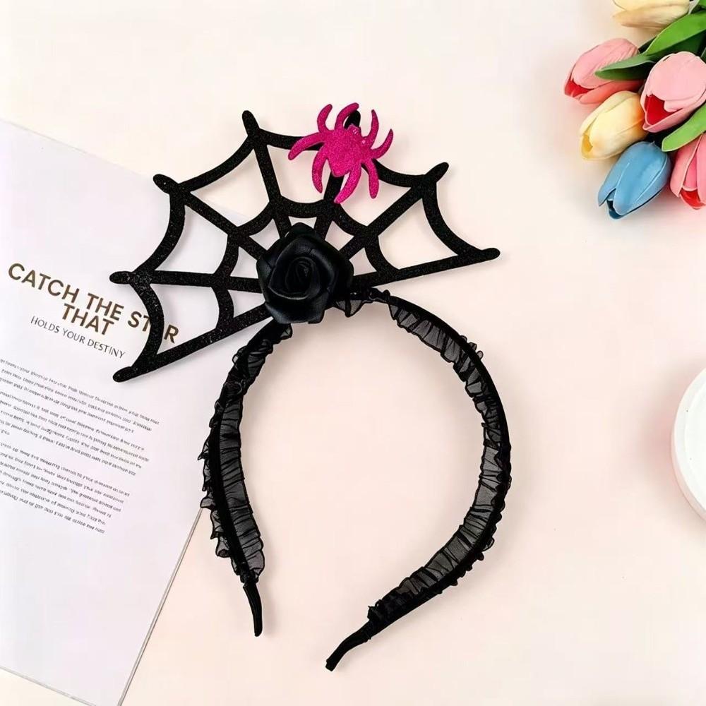 Pumpkin Halloween Party Hair Hoop Witch Ghost Festival Headpiece Carnival Events
