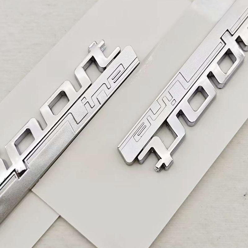 3D ABS Car Styling Logo Luxury Sport Line Badge Sticker Fender Side For 320i 330i 320d 530i 530d 730i 740i 730d Auto Accessories