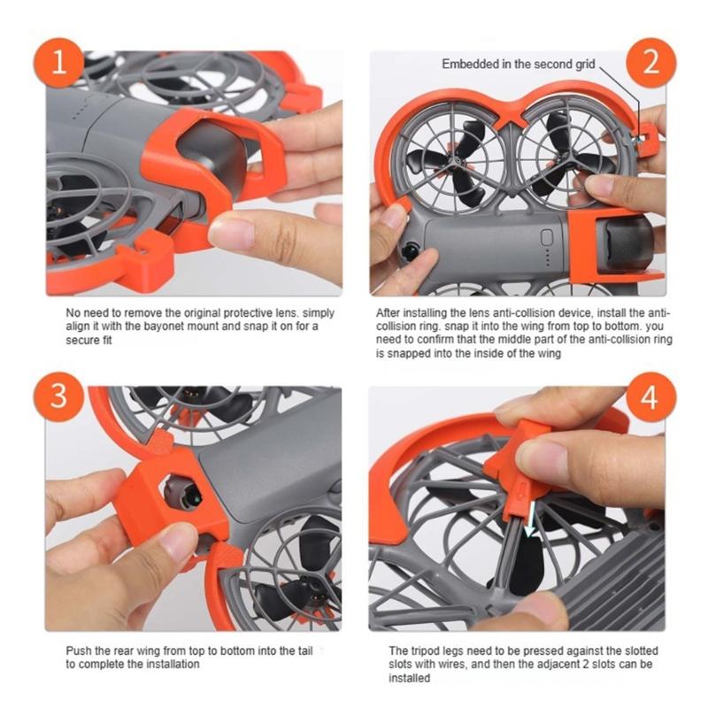Propeller Guard Anti Collision Protector Bumper Anti Drop Protective For Drones PhotographyAccessories