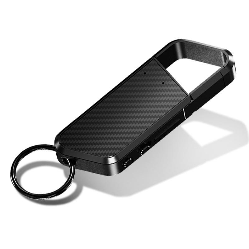 Мини-диктофон с шумоподавлением, аудиомагнитофон, голосовая ручка для записи, портативный брелок с крючком