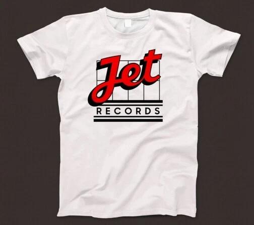 Футболка Jet Records 698 Музыкальный лейбл 1970-е Поп-рок Wizzard ELO Magnum Ozzy Новый