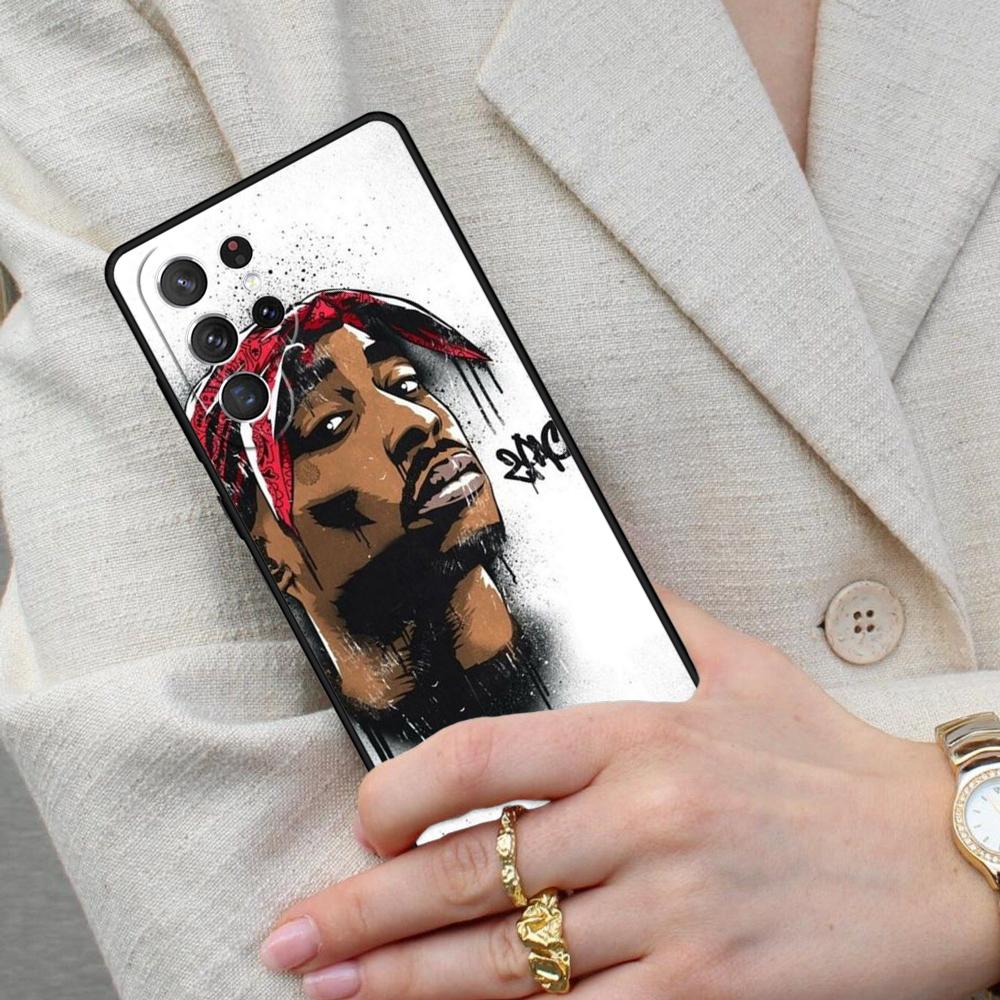 Мягкий чехол для телефона Tupac 2pac Shakur для Samsung Galaxy S26 Ultra S25 S24 S23 S22 S21 S20 Note10