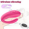 Wearable Remote Control Vibrator - G Spot Vibrator Clitoral Penis Vibrator with 10 Powerful Vibrating Dildos Adult Sex Toys for Women Couples