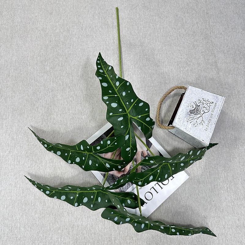 Искусственное растение Алоказия Одора Торговый центр Отель Внутренний двор Зеленое декоративное растение