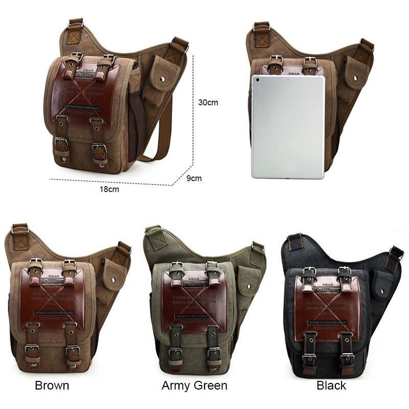 Военный винтаж из настоящей кожи наплечные сумки