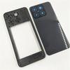 Для ZTE Blade A55 Z2450 Задняя крышка аккумулятора + Средняя рамка Корпус задней панели Запасные части из заднего стекла