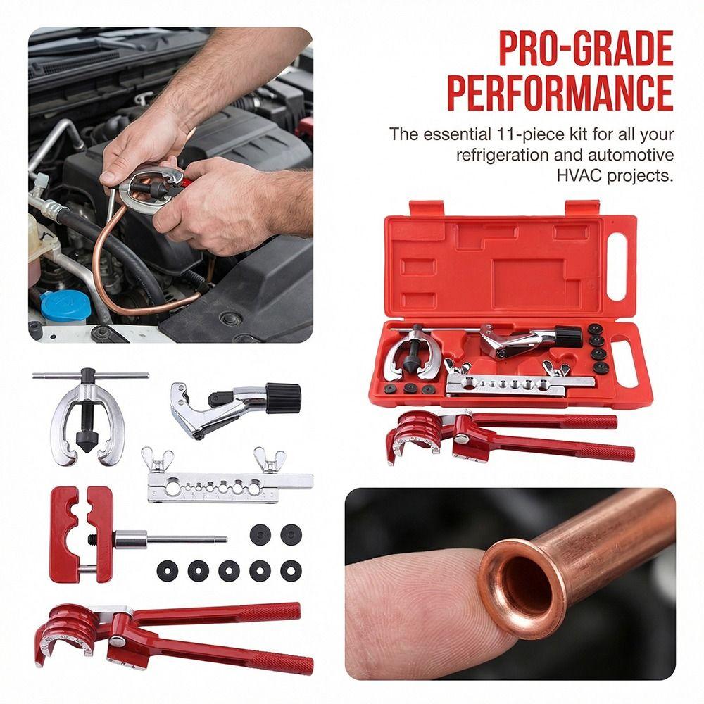 7-Hole Flaring Pipe Flaring Kit Bending Tool Bending Tool Set Fuel Tube Repair
