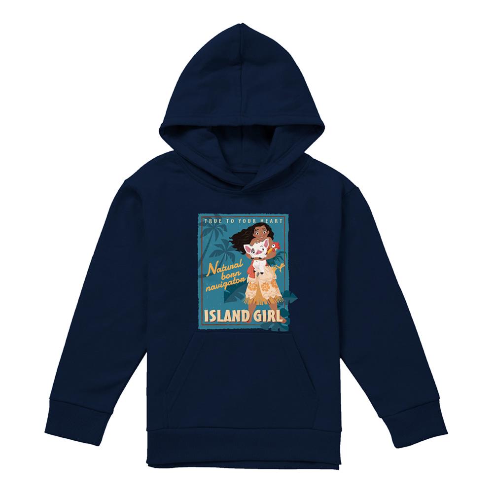 Moana Childrens/Kids Island Girl Hoodie