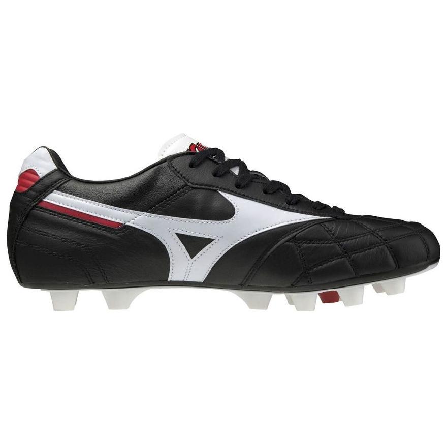 Mizuno Morelia 2 Japan Удобные Прочные Нескользящие Износостойкие Футбольные Бутсы Унисекс Футбольные Бутсы Черные P1GA200201