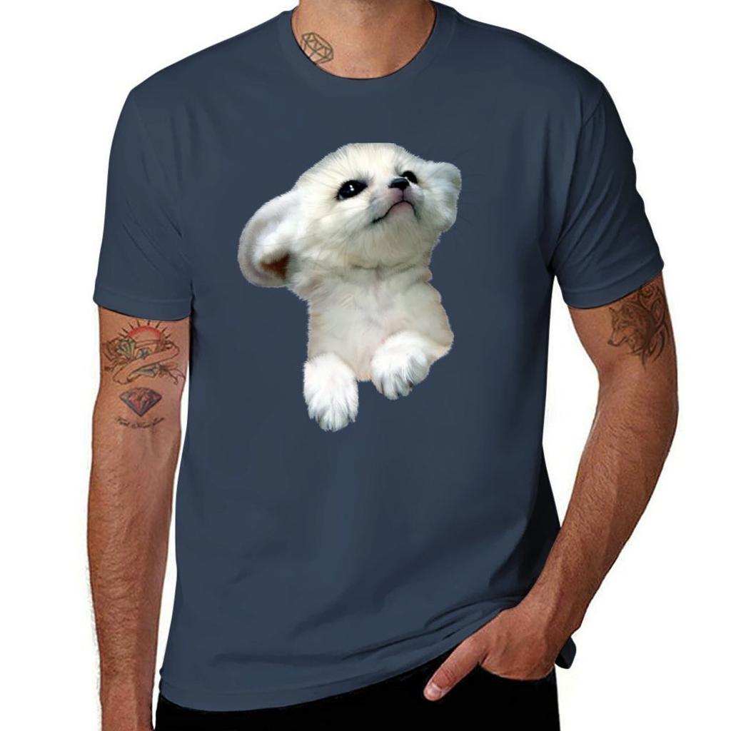 Arctic Fox The Endangered TShirt Plus Size Summer Casual TShirt
