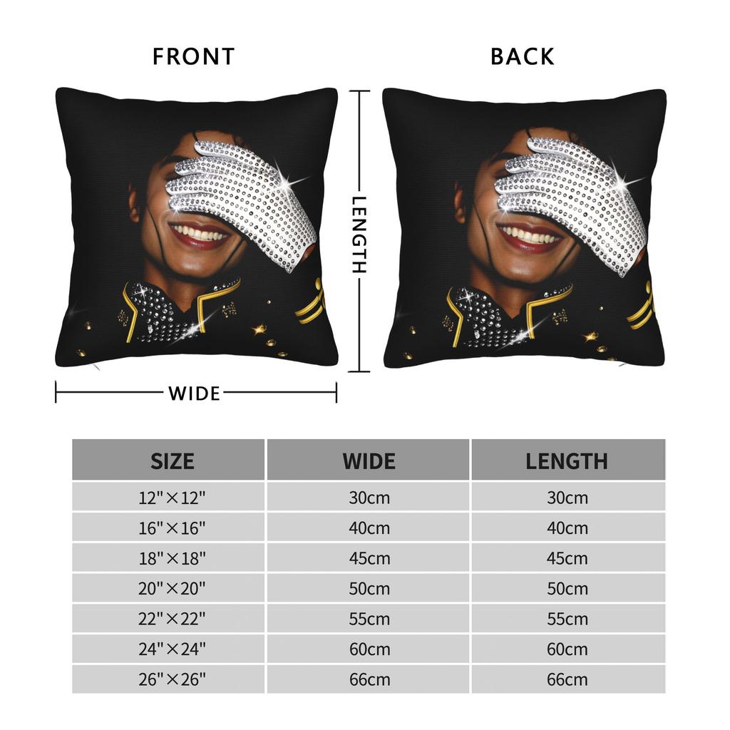 Pillow Case Singer M-Michaels Fanart Soft Pillow Cover For Sofa Home Decoration Cute Funny Pillowcases