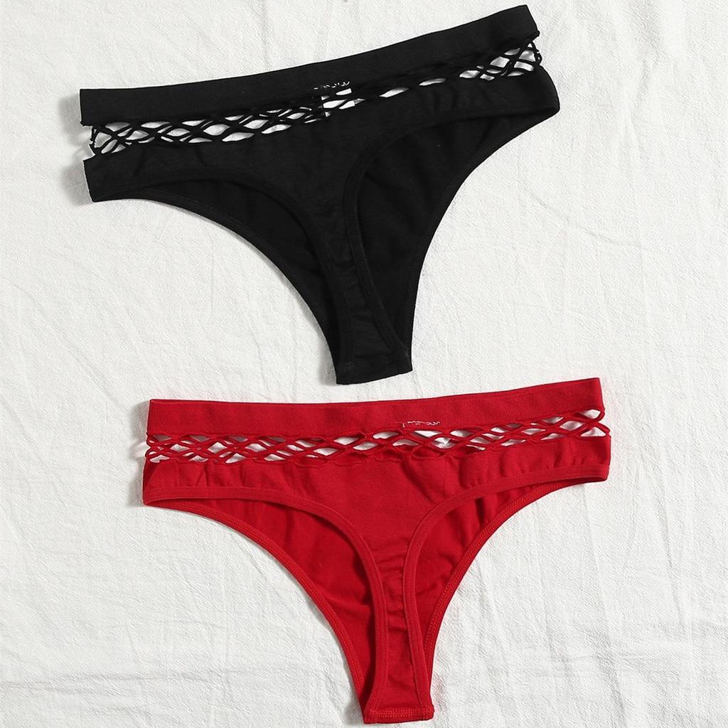 Клиренс! Бесшовные хлопковые трусики-стринги с низкой талией для девочек — дышащие и удобные 