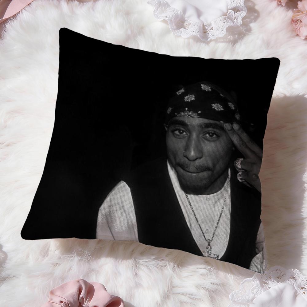 2P-PAC Tupac S-Shakur Наволочка-подушка Премиум Комфорт Двусторонняя Подушка - Дизайн "Два в одном" для Любой Комнаты и Салона Автомобиля