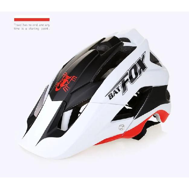 HOT overall molding BATFOX bike helmet ultra-light capacete ciclismo high quality MTB bike helmet casco ciclismo 7 colour DH AM