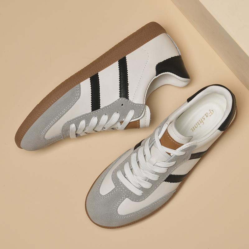 New Genuine Leather Men'S Casual Shoes Trainer Race Male Sneakers Fashion Sporrtd Walking Shoes Outdoor Tenis Masculino