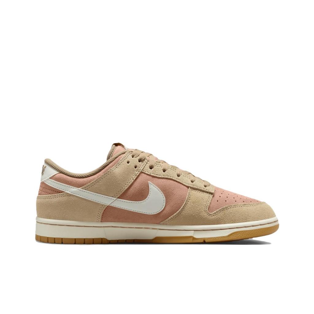 Nike Кроссовки унисекс Dunk Low SE Hemp Terra Blush коричневые, бледно-слоновая кость, светло-коричневые HQ1931-200