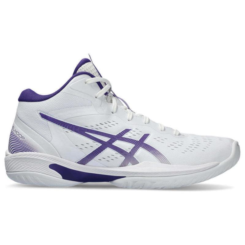 Asics Кроссовки Gelhoop V16 Белые Джентри Фиолетовые 1063A078-102