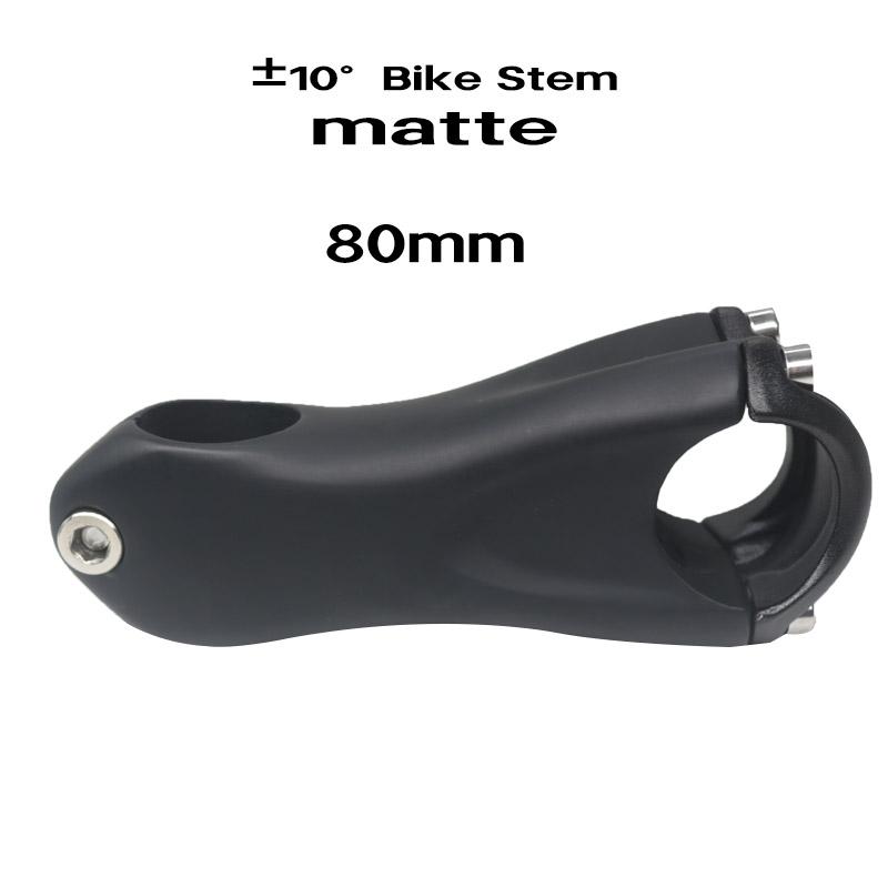 Bicycle Stem Carbon MTB/Road Bike ±10 degrees Stems 80/90/110/110/120/130mm 28.6 mm fork 31.8mm handlebar bike frame parts