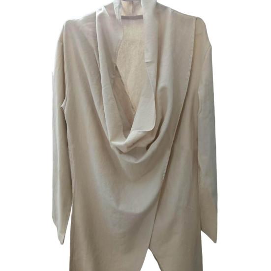 Женские топы, летние рубашки с рукавами, дизайн, нерегулярный спереди, сзади, разрез, V-образный вырез, длинные рубашки, однотонные