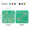 Creative Circuit Board Coaster Personalized Pcb Design  Coaster Dining Table Bar Decoration Drinkware Accessories