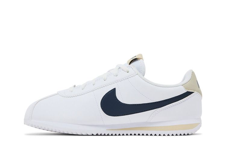 Детские кроссовки Nike Cortez GS 'Белый Хаки Грозовой Синий'