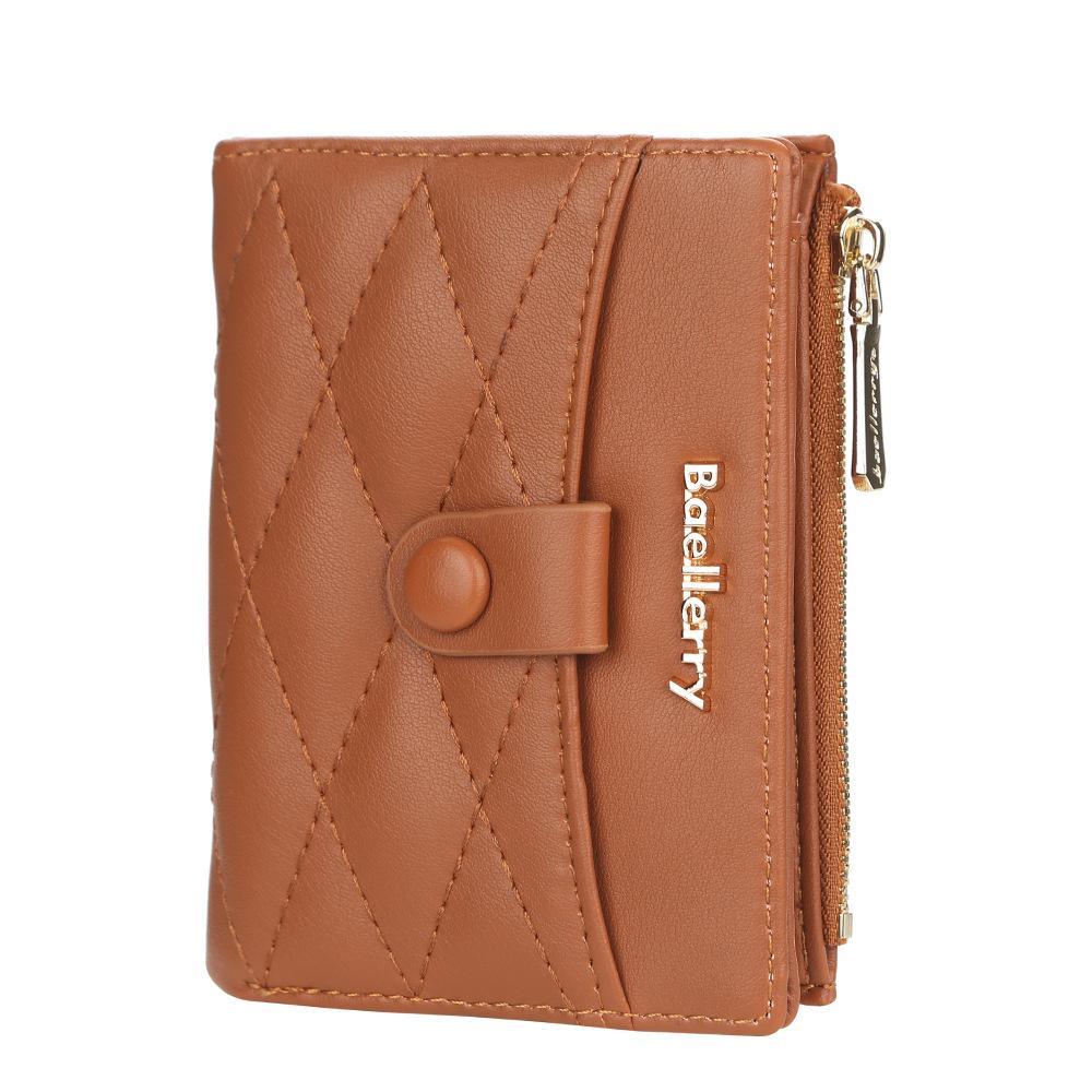 Baellerry модные женские короткие кошельки из искусственной кожи двойной кошелек держатель для карт портмоне