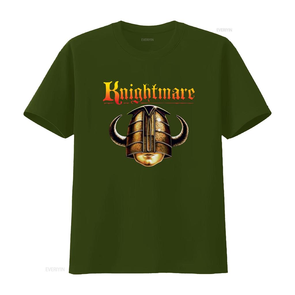 ТВ-шоу Knightmare Логотип шлема правосудия Дэвида Роу Официально лицензированная футболка винтажная стиранная унисекс топ для повседневной носки