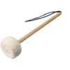 80mm Head Diameter Gong Mallet Wood Core with Soft Velvet Head Mallet Gong Parts Drumsticks for Percussion