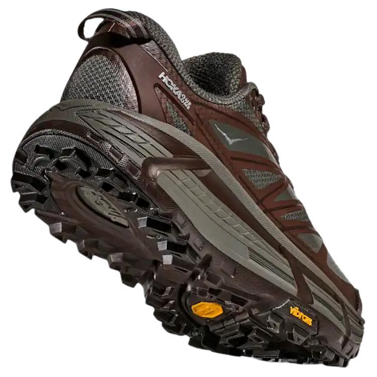 HOKA Mafate Speed 2 Асфальтовый Серый Грецкий Орех Мужские Кроссовки Коричневые 1126851-AYW