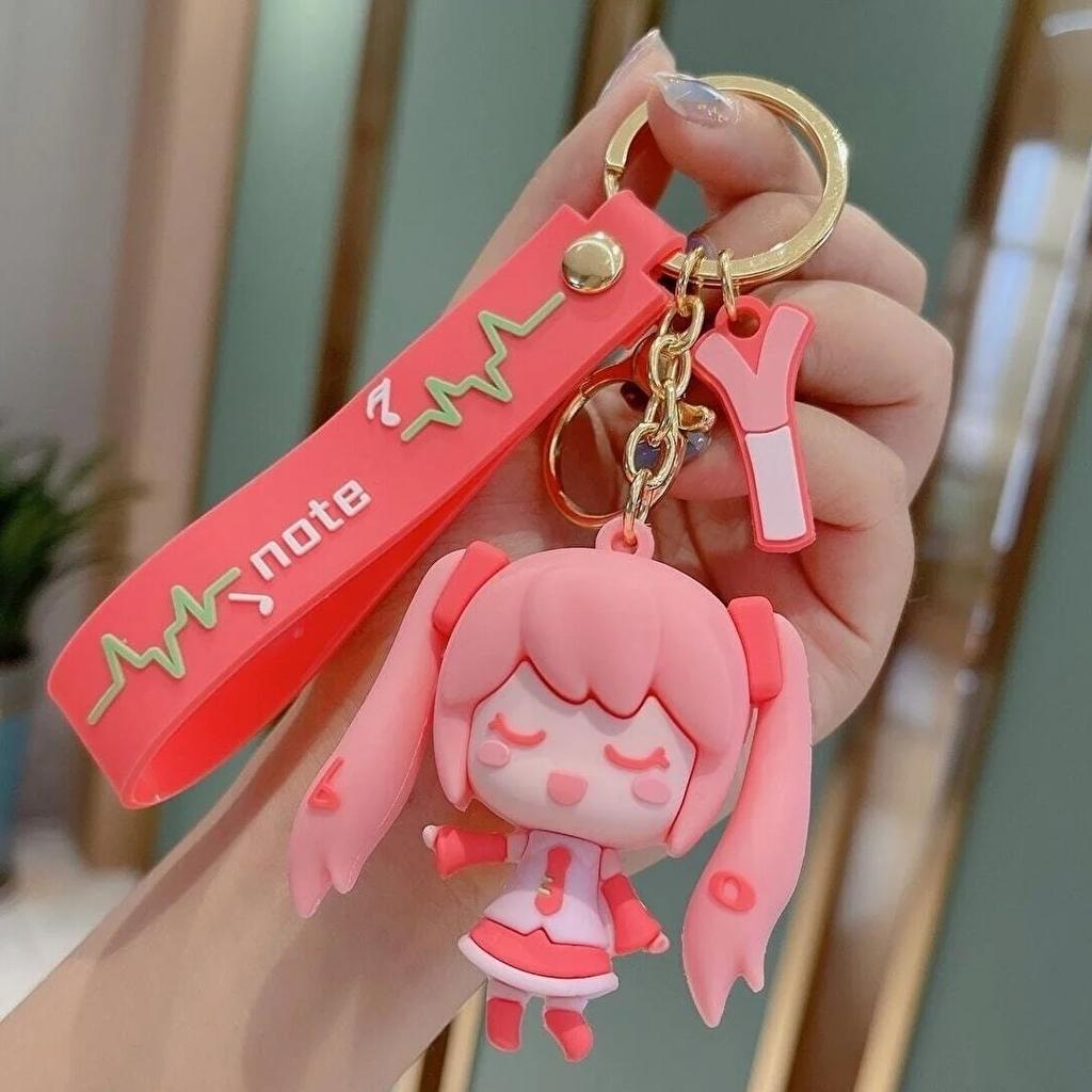 Мику Хатсуне брелок Хацуне фигурка Miku Hatsune вокалоид аниме 6см