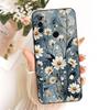 Чехол для телефона с принтом Вишня Маргаритка Кот для Huawei Honor 10 Lite Задняя крышка Матовый Жидкий Силикон Чехол для Honor 10i 10Lite